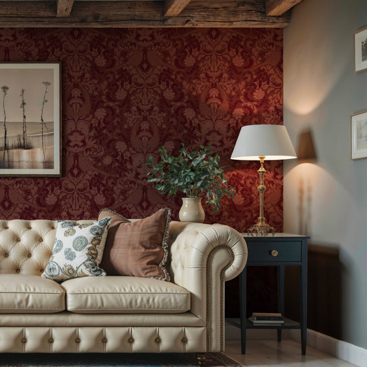 Dark Red Wallpaper: Deep, Dramatic Shades