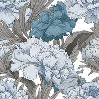 Ophelia  Pattern - Winter Colourway
